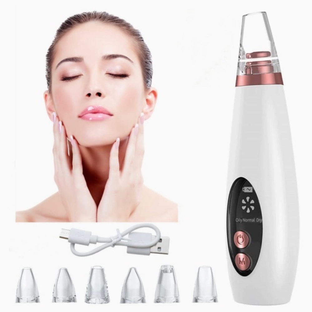 NWOT Rechargeable Rose Gold Blackhead Remover